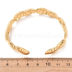 Bracelets manchettes en acier inoxydable 304 pour femmes&nbsp;BJEW-C155-01D-G