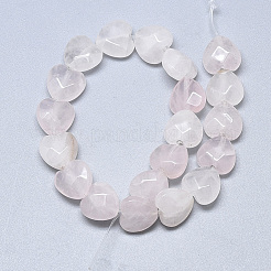 Природного розового кварца нитей бисера&nbsp;G-S357-E01-07