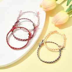 Изготовление браслета из хлопка 5шт.&nbsp;BJEW-FS00023