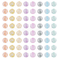 240 Stück 8 Farben Crackle-Glasperlen&nbsp;GLAA-TA0004-19