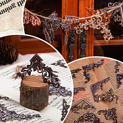 5 пакетик 5-х цветных декоративных наклеек в виде цветов для животных&nbsp;DIY-SP0005-51A