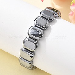 Bracelets extensibles en pierre naturelle térahertz&nbsp;BJEW-M080-01B