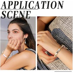 Набор для самостоятельного изготовления браслета из изогнутой трубки&nbsp;DIY-NB0007-29