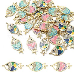 10 шт. сплав эмалированные рыболовные звенья&nbsp;ENAM-YW0005-86A