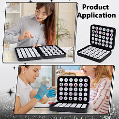 Пластиковые ящики для хранения вещей&nbsp;CON-WH0001-50