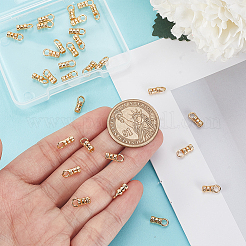 30 шт. латунные наконечники для шнура&nbsp;FIND-GA0007-40