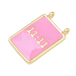 Латунь эмаль подвески&nbsp;KK-L251-01G-C02