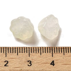 Двухцветные акриловые бусины&nbsp;LS-OACR-H039-01D