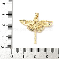 Латунные микро проложить кубического циркония подвески&nbsp;KK-F905-12G-02