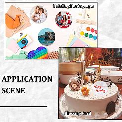 30 шт. прозрачные акриловые листы&nbsp;DIY-CP0013-12