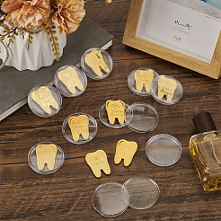 10шт. железная памятная монета&nbsp;AJEW-FG0004-60