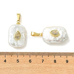 Pendentifs perle keshi perle baroque naturelle&nbsp;PALLOY-JF05948