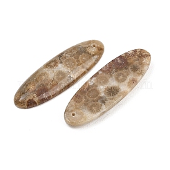 Natürliche fossile Korallenanhänger&nbsp;G-B187-01C-02