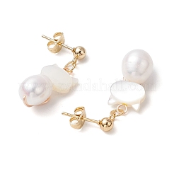 Boucles d'oreilles pendantes en acier inoxydable 304&nbsp;EJEW-TA00597