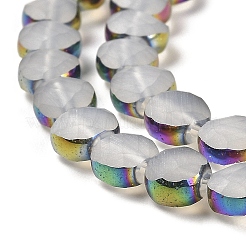 Fili di perle di vetro smerigliato elettrolitico&nbsp;EGLA-Z001-01D