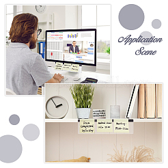 6шт. 2-х стилистическая акриловая папка для писем&nbsp;AJEW-FH0006-26