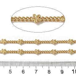 Ионное покрытие (ip) 304 нержавеющая сталь цветочные звенья цепи&nbsp;CHS-Q006-04G