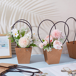 24 шт. мешки для хранения отдельных цветов из ОПП и бумаги для букетов&nbsp;AJEW-GO0002-68