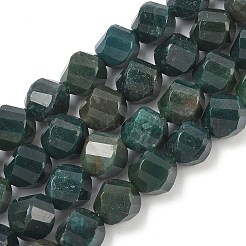 Природные моховой агат бисер нитей&nbsp;G-C267-B23