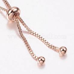 Регулируемые латунные браслеты Боло&nbsp;LS-BJEW-P200-03RG