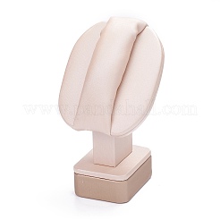 Trifoglio in legno con display ad anello in pelle pu&nbsp;RDIS-F003-03A
