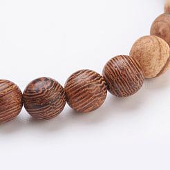 Bracelets extensibles avec perles en bois&nbsp;BJEW-JB03203-02