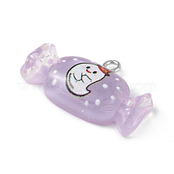 Подвески из полупрозрачной смолы&nbsp;RESI-D064-01P-02