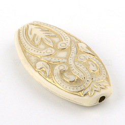 Овальные обшивки акриловые бусины&nbsp;PACR-Q102-28A