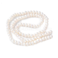 Нити из натурального культивированного пресноводного жемчуга PEAR-I007-07K-01A