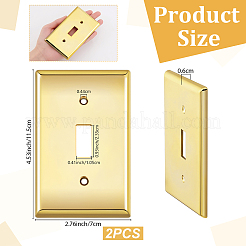 Plaque de prise murale en plastique ABS&nbsp;AJEW-WH0410-464B-01