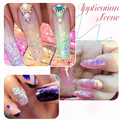 2 пакетик 2 цвета 12 сетки нейл-арт ПЭТ и АБС блестки/пайетки&nbsp;MRMJ-SP0001-32