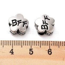 Европейские бусины из нержавеющей стали 304&nbsp;STAS-S147-02C