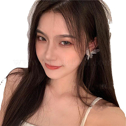 Boucles d'oreilles à tige en tissu alliage papillon&nbsp;FS-WG0326E-01