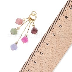 Натуральные разноцветные турмалиновые подвески&nbsp;PALLOY-JF05184