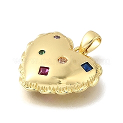 Латунные микро проложить кубического циркония подвески&nbsp;KK-U072-06G