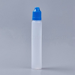 Contenitori di perline di plastica, con coperchio, colonna, blu royal, 131x22mm, capacità: 30 ml (1.01 fl. oz)