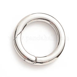 304 anelli porta molla in acciaio inossidabile, o anelli, colore acciaio inossidabile, 6 gauge, 25.5x4mm, diametro interno: 17.5mm