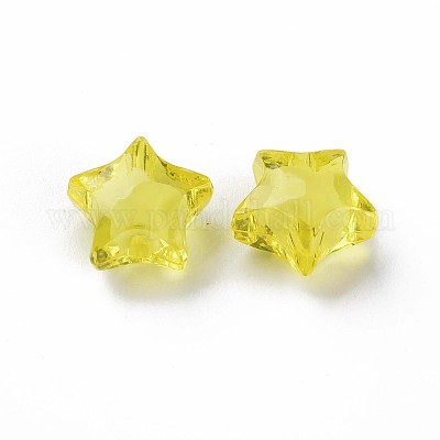 Прозрачные акриловые бусины TACR-S152-02A-717-1