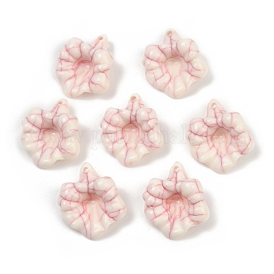 Perline acriliche imitazione turchese&nbsp;OACR-S047-09-1