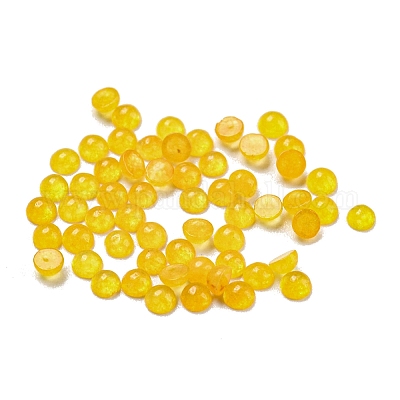 Cabochons teints en jade blanc naturel&nbsp;G-H309-02-06-1