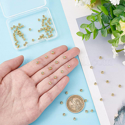 Латунные бусины&nbsp;KK-BC0008-70-1