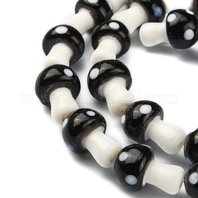 Бусы лэмпворк ручной работы&nbsp;LAMP-Q001-1