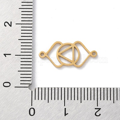 Полые звенья чакры из нержавеющей стали 304 STAS-S149-05F-1