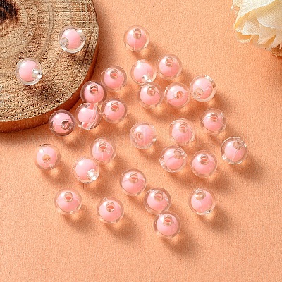 Perles en acrylique transparente&nbsp;TACR-YW0001-03F-1