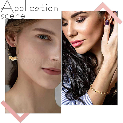 Латунные бусины&nbsp;KK-BC0004-14G-1