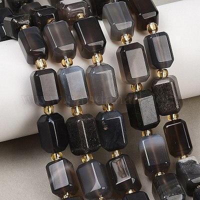 Природные Ботсвана агат бисер нитей&nbsp;G-P611-A02-02-1