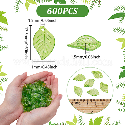 600шт прозрачные акриловые подвески&nbsp;TACR-UN0001-03-1