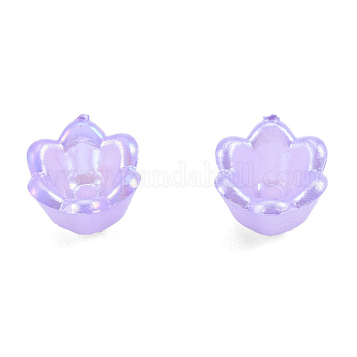 Непрозрачные и прозрачные акриловые бусины MACR-T045-01A-1