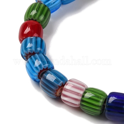 Бусы лэмпворк ручной работы X-LAMP-K041-01B-03-1