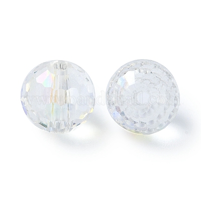 Ab цветные стеклянные бусины&nbsp;EGLA-P059-02B-AB22-1